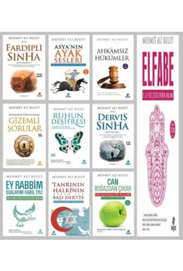 Mehmet Ali Bulut Seti 10 Kitap