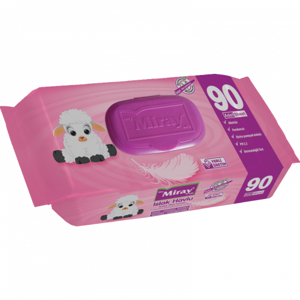 90 LI MİRAY ISLAK HAVLU ( MENDİL )