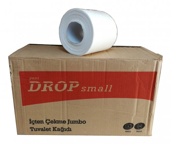 Drop İçten Çekmeli Small Tuvalet Kağıdı - 4 Kg - 2 Kat - Koli
