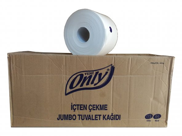 Only İçten Çekme Cimri Jumbo Tuvalet Kağıdı - 5.9 Kg - 2 Kat - Koli