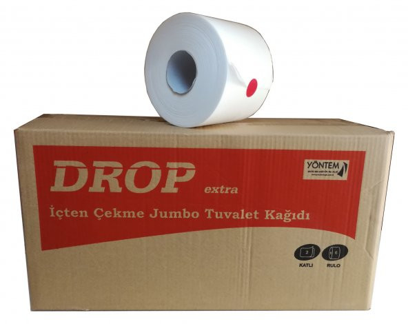 Drop İçten Çekmeli Small Tuvalet Kağıdı - 4 Kg - 2 Kat - Koli