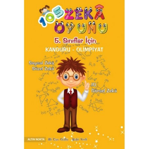 Altın Nokta 5.Sınıf 105 Zeka Oyunu Kanguru Olimpiyat Kitabı