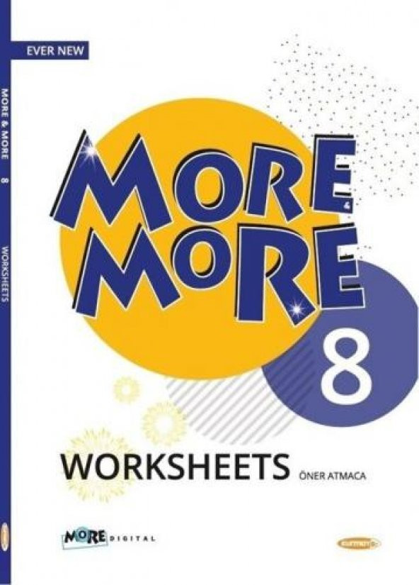 Kurmay 8.Sınıf More More English Worksheet - 2