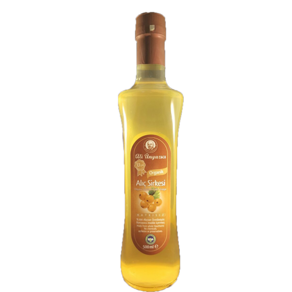 ALİ ÜNYAZICI ORGANİK ALIÇ SİRKESİ 500 ML - 1