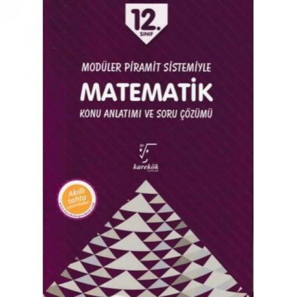 Karekök 12.Sınıf Matematik Mps Konu Anlatımlı Ve Soru Çözümlü