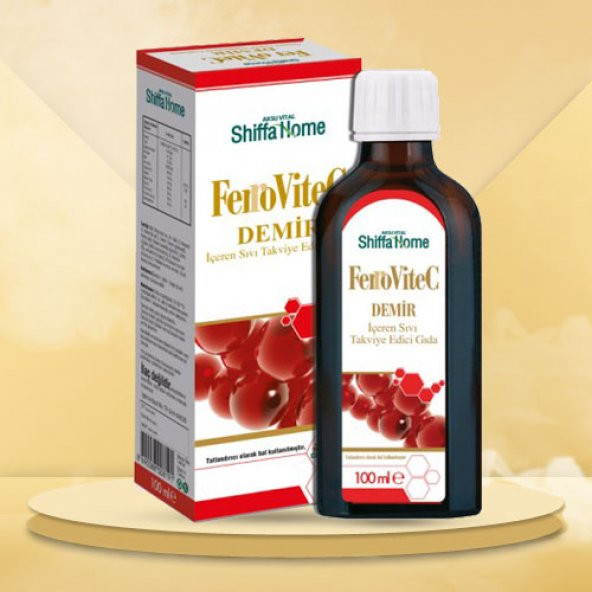 SHİFFA HOME - AKSU VİTAL ŞURUP FERROVİTEC 100 ML - 1
