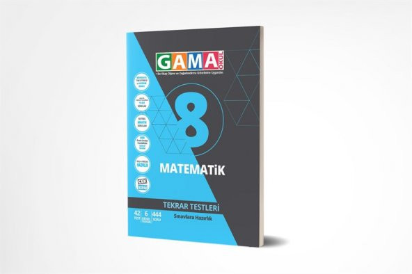 Gama 8.Sınıf Matematik Tekrar Testleri
