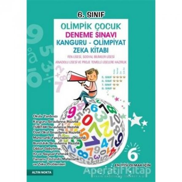 Altın Nokta 6.Sınıf Olimpik Çocuk Deneme Senavı