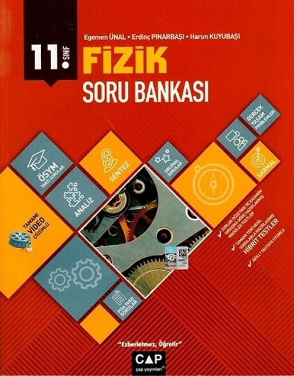 Çap 11.Sınıf Fizik Anadolu Soru Bankası
