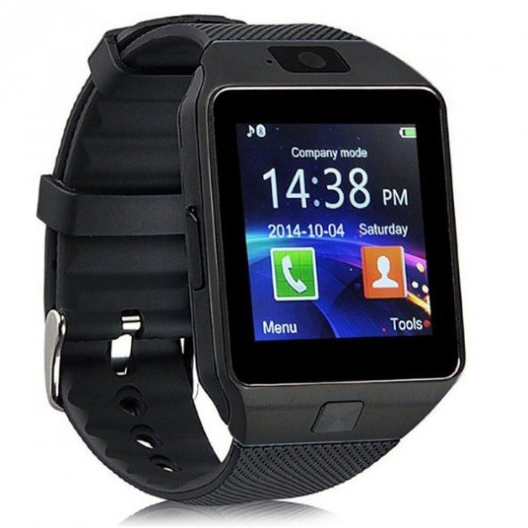 Sim Kartlı, Bluetoothlu, Hafıza Kartlı ve Kameralı Akıllı Saat DZ09 Smart Watch