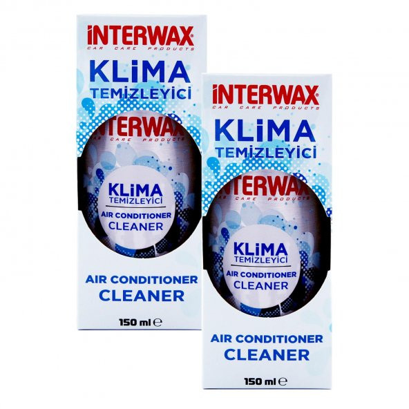 INTERWAX LİMON KOKULU KLİMA TEMİZLEYİCİ KLİMA FRESH 150 ML (2ADET) - 3