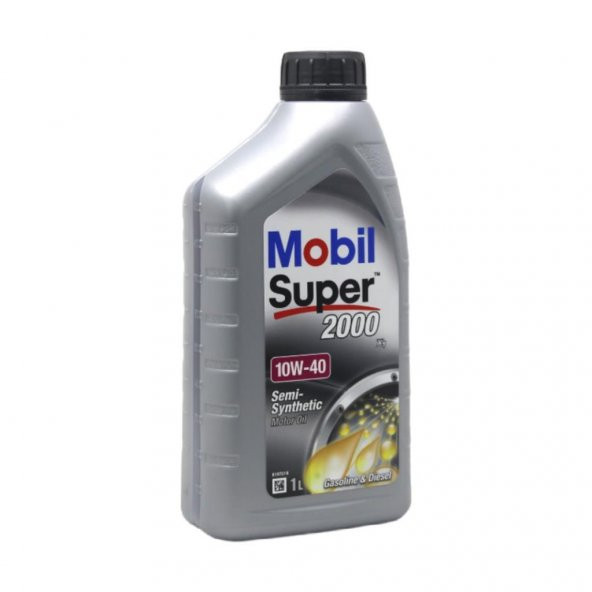 Mobil Super 2000 10W-40 1 Lt Yarı Sentetik Motor Yağı - Resim 2