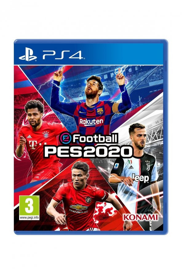 PES 2020 PS4 Oyun - Türkçe Menü 4012927104583