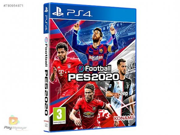 PES 2020 PS4 Oyun - Türkçe Menü 4012927104583 - 2