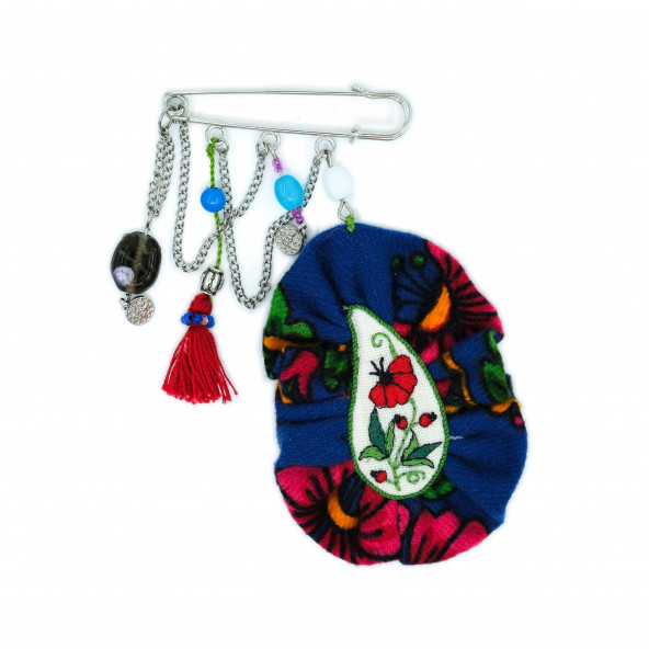 OTANTİK İŞLEMELİ BROŞ