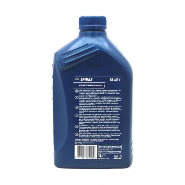 Shell Spirax S5 ATF X 1 Lt Otomatik Transmisyon Yağı - 3