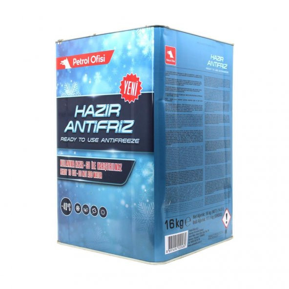 Petrol Ofisi Hazır Antifriz -40 Derece 16 Kg Ready To Use - 2