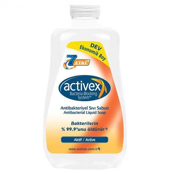 Activex Antibakteriyel Sıvı Sabun 1800 Ml