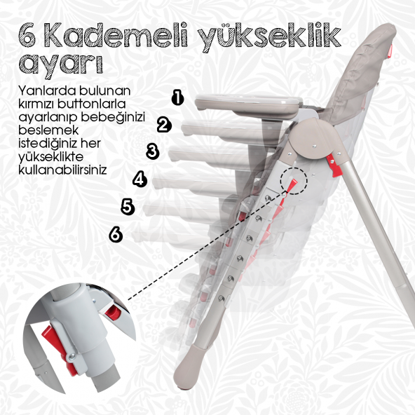 Kiwi Koala Plus Mama Sandelyesi_KW-4030 - 6