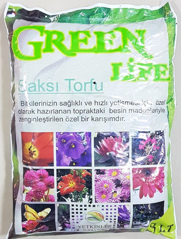 HARİKA BİTKİ TOPRAĞI ÇİÇEK TOPRAĞI Torf Humus Katkılı 3 LT