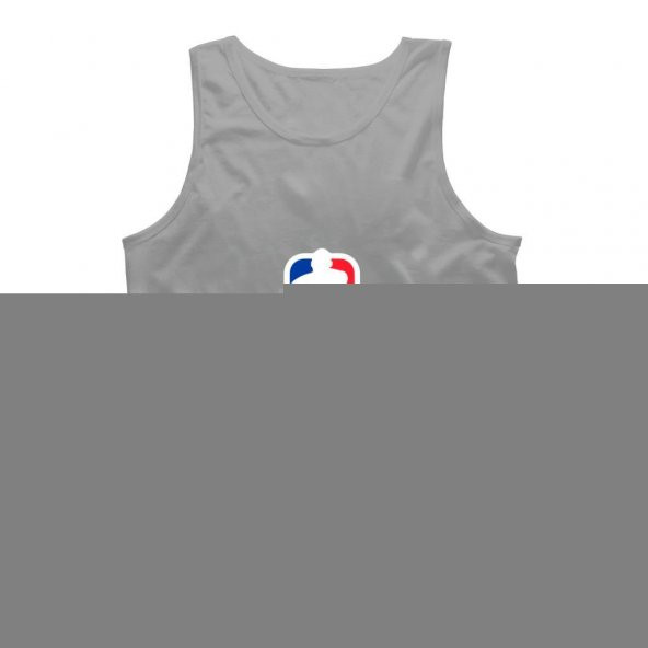 All-Star Basketbol NBA Kobe Bryant Logo Gri Askılı Atlet Erkek