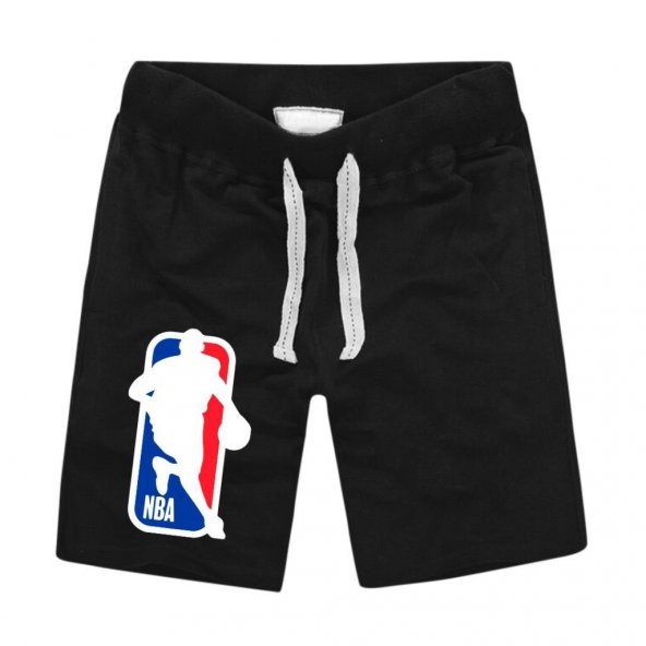 All-Star Basketbol NBA Kobe Bryant Logo Siyah Şort
