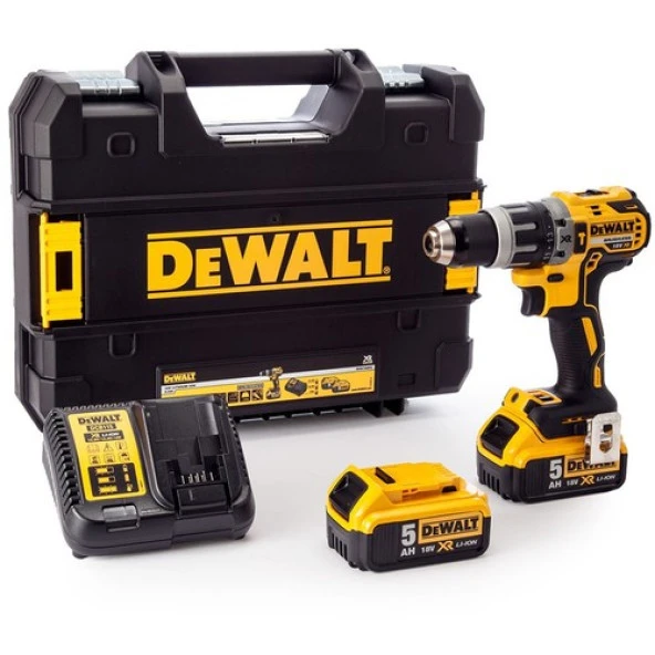 Dewalt DCD796P2 18V 5.0Ah Kömürsüz Lı-Ion Şarjlı Darbeli Matkap - 2