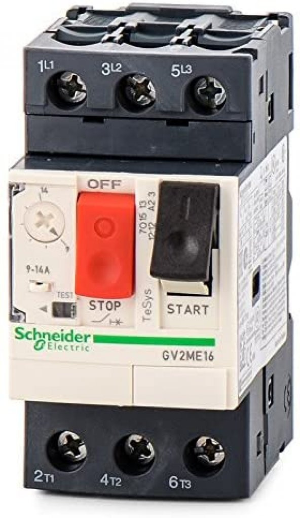 Schneider GV2ME16 9A-14A Motor Koruma Şalteri