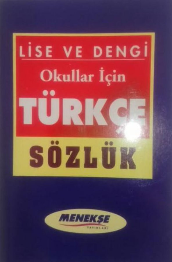 Menekşe Türkçe Sözlük