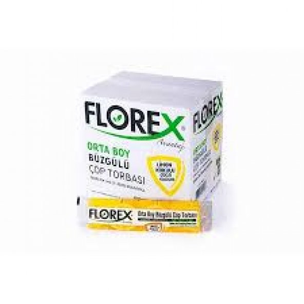 Florex Limon Kokulu 55x60 Orta Boy Çöp Poşeti / Torbası 25 Rulo