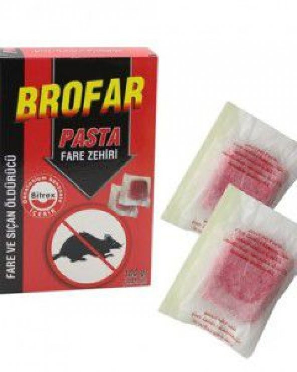 100 GR BROFAR FARE SIÇAN HAZIR PASTA ZEHİR YEM - 10 PAKET