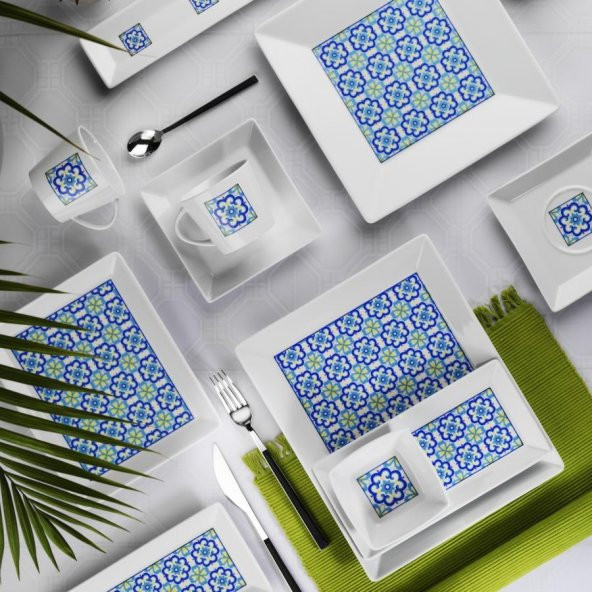 Kütahya Porselen Maya 30 Parça Kahvaltı Takımı 10657 Dekor