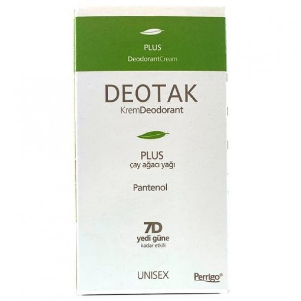 Deotak Krem Deodorant Plus 35 ml