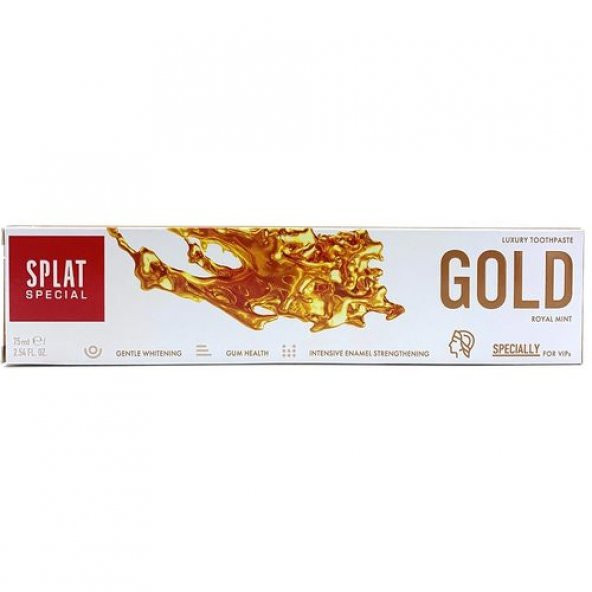 Splat Mac Gold Komple Ağız Bakım Beyazlatıcı 75 ml