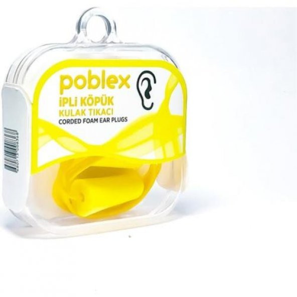 Poblex Köpük Kulak Tıkacı ürün görseli