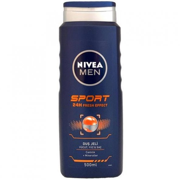 Nivea Men Saç ve Vücut Şampuanı Sport 500 ml