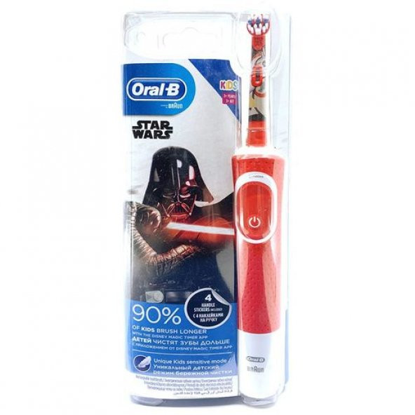 Oral-B Stages Power Star Wars 3+ Yaş Şarjlı Çocuk Diş Fırçası