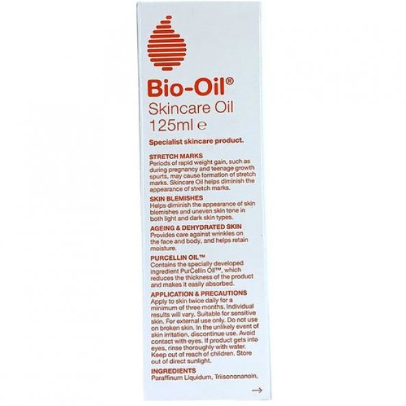 Bio-Oil Cilt Bakım Yağı 125 ml
