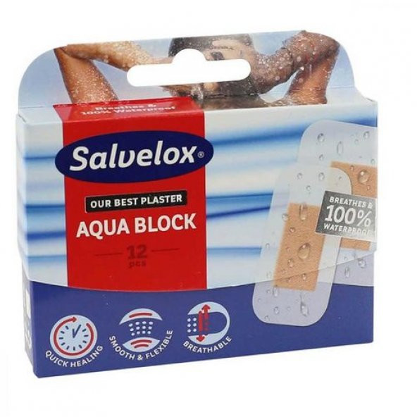 Salvelox Hizli Iyilestirici Yara Bandi Orta 12li