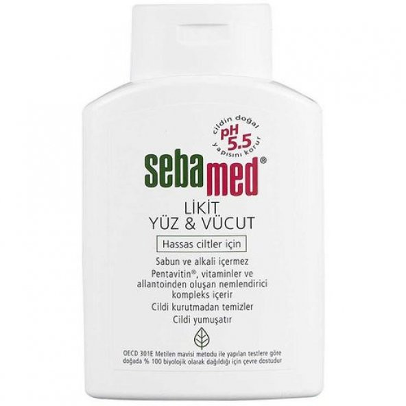 Sebamed Likid Yüz ve Vücut 200 ml