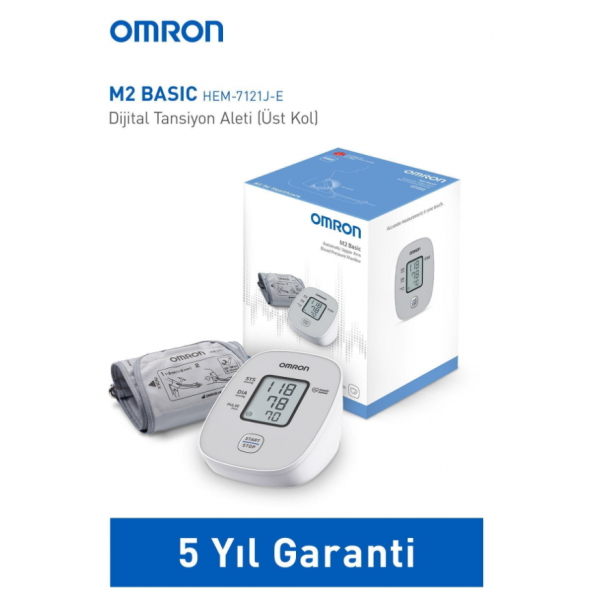Omron HEM-7121J-E M2 Basic Intellisense Koldan Tansiyon Ölçer - 2