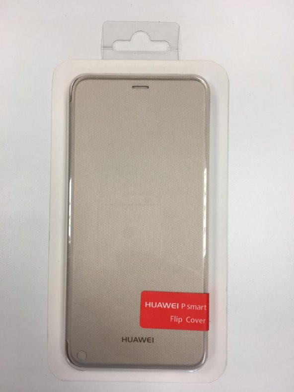 Huawei P Smart Flip Cover Case Gold