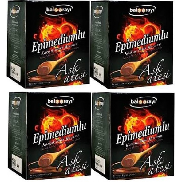 Balsaray Aşk Ateşi 230 Gr Macun Mesir 4 Lü set 230
