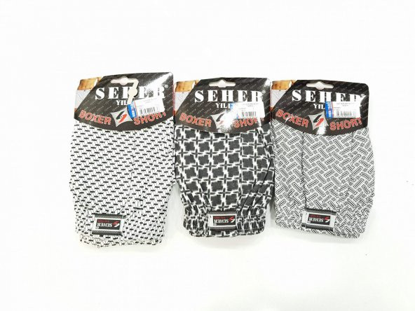 Seher Yıldız Erkek Boxer - 6 adet