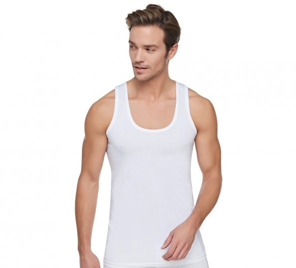 Tutku 0101 Erkek Penye Atlet - 6 adet