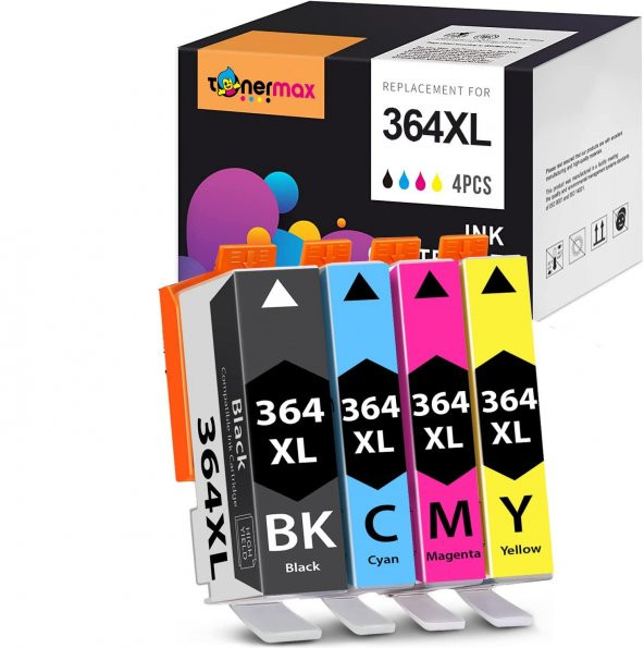 Hp 4610 Muadil Kartuş , Hp 364XL Muadil Kartuş Set