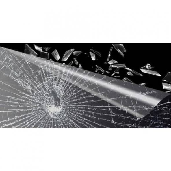 Güvenlik Şeffaf Cam Filmi 50 Micron Kırılmaz 2 Milim 50 Cm x 5 Metre - 2
