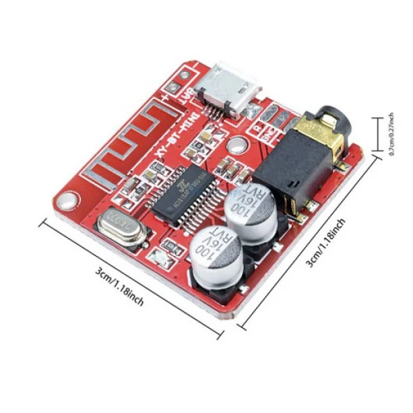 XH-A250 MP3 Bluetooth 4.1 Ses Alıcısı Kablosuz Müzik XY BT Mini Modülü - 2