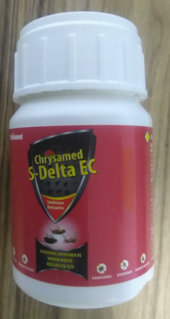 5 Adet Chrysamed S-Delta Ec 50 ml Orijinal Üründür Haşere İlacı