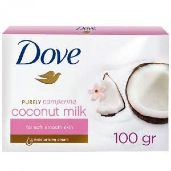 Dove Cream Bar Güzellik Sabunu Hindistan Cevizi Sütü 6 Adet